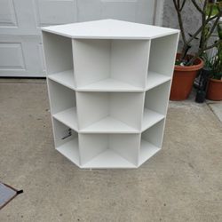 Corner Cube Storage Shelf Organizer 