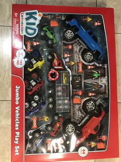 Kid connection jumbo construction playset deals