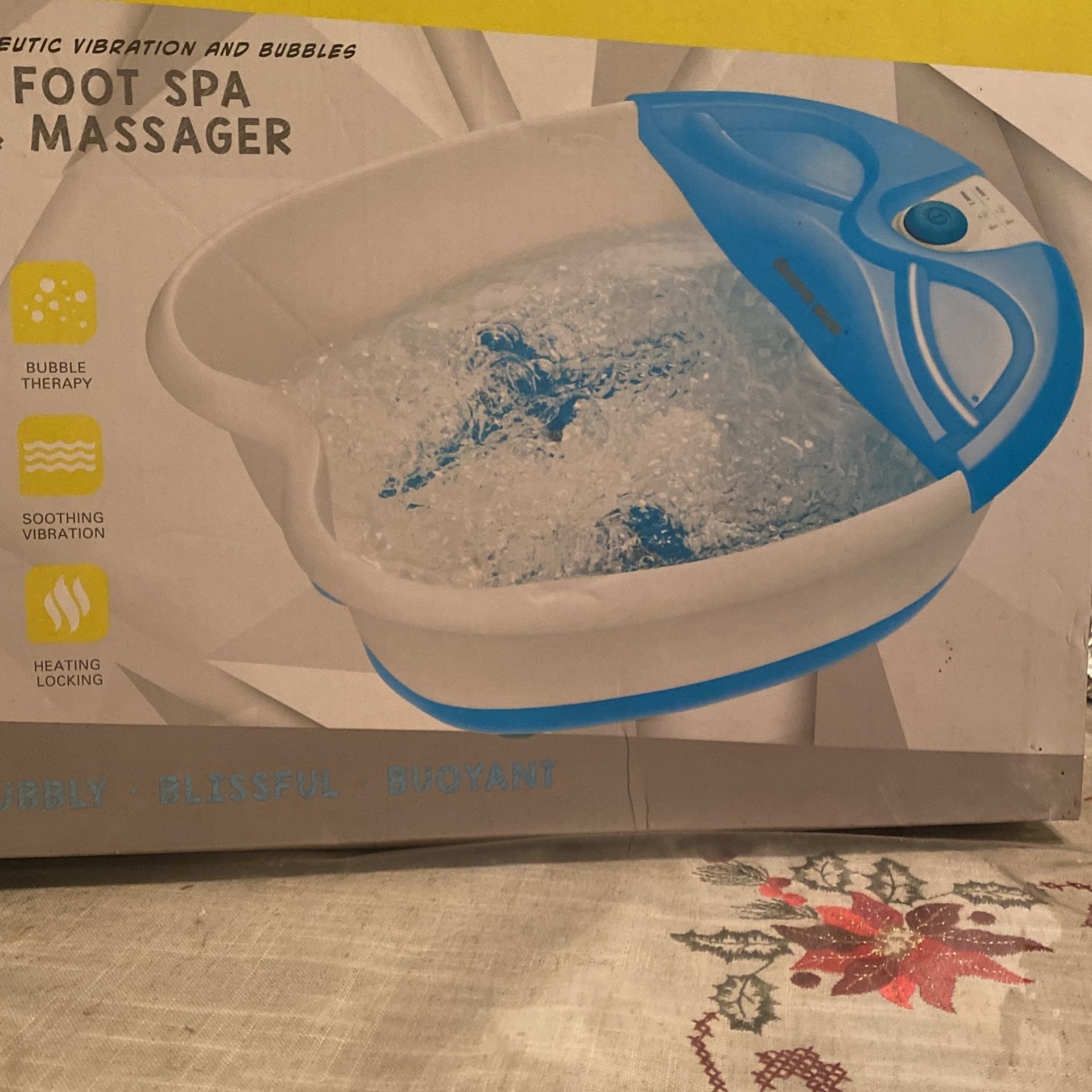 Foot Spa And Massager