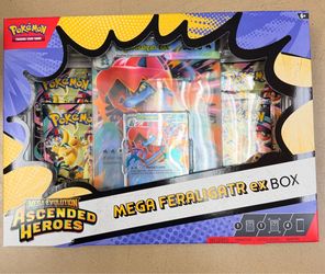 Pokémon Mega Feraligatr ex Box