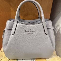 Gray Kate Spade Dumpling Purse