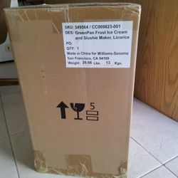 BRAND NEW ICE CREAM MAKER