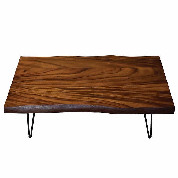 40% OFF // COSTCO North Shore Live Edge Coffee Table