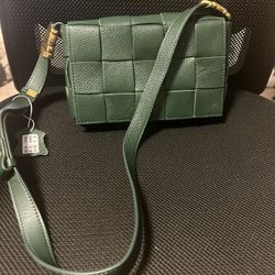 Green cassette Purse