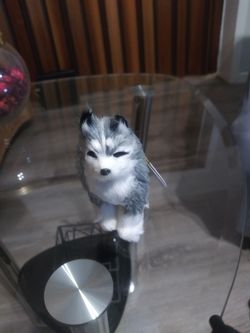 Handmade Holiday Ornaments Joe-Anns Husky Dog