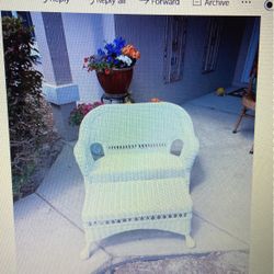 Child’s Wicker Set