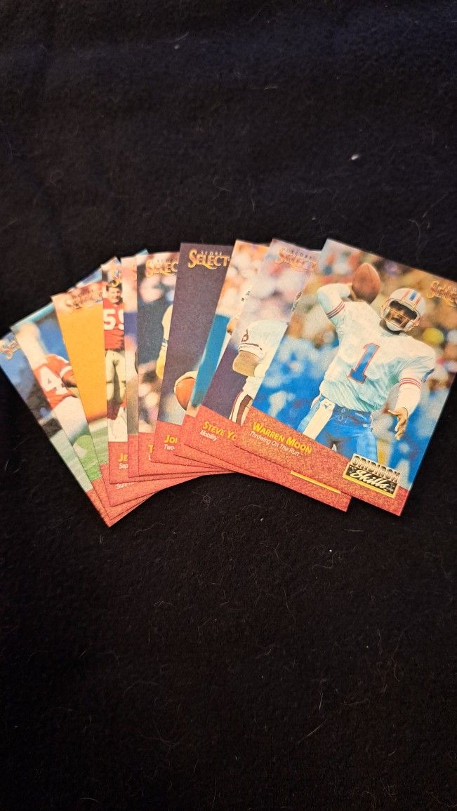 1993 Score Select Gridiron Skills Insert Set 10 Cards.