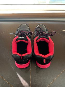 Little girls Pink and Black sneaker size 2