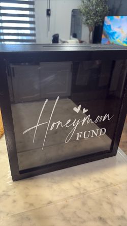 Wedding card box black