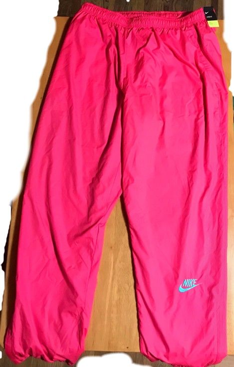 Nike X Atmos Track Pants Size Large Hyperpink/Hyperjade (NWT) (Never Worn)