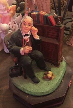 Norman Rockwell Saturday Evening Post musicbox