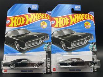 Hot Wheels 1966 Buick Riviera Black HW Modified 2/5 50/250