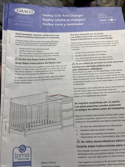 Graco Hadley Crib And Changer
