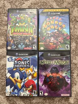 Nintendo gamecube games 40 each