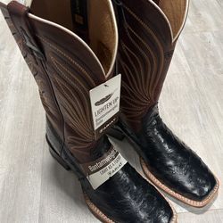 Ariat Full Quill Ostrich Boots