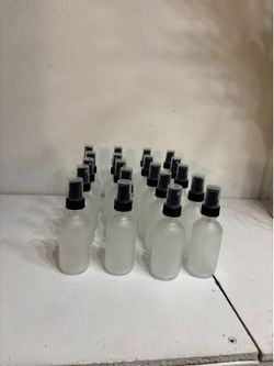Glass spray bottle