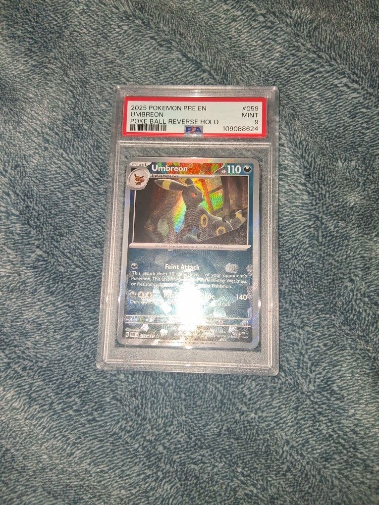 Umbreon Pokeball Psa 9 Price is negotiable.