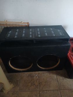 Custom Built Dual 15" Ported Box