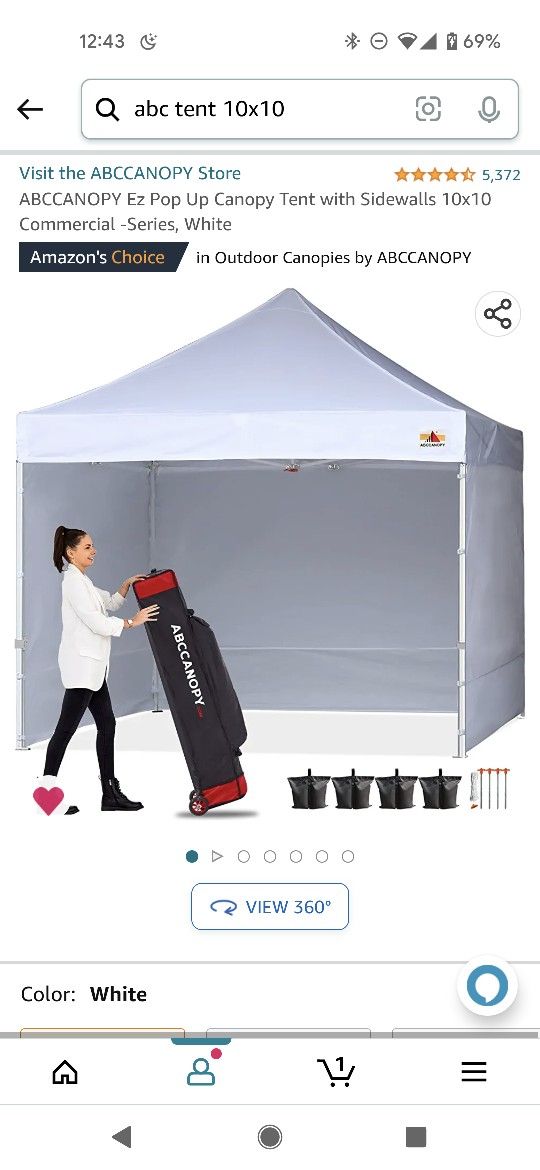 ABC Canopy Craft Fair Tent