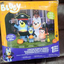 Bluey Halloween Inflatable $60
