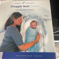 Baby Delight Snuggle Nest Infant Portable Lounger