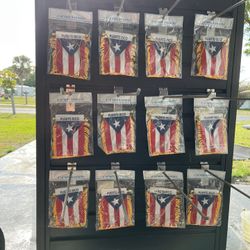 Mini 4x6 Puerto Rican Banner $4.00 Each Piece 