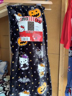 Hello Kitty Halloween Blanket 