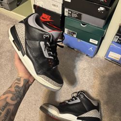Air Jordan 3 Retro OG ‘Black Cement’ 2024