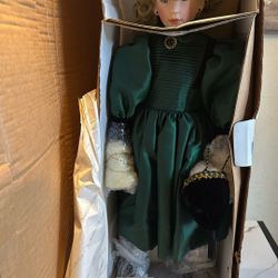 Cassandra Porcelain Doll