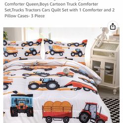 Excavators Bedding Set (Queen) 