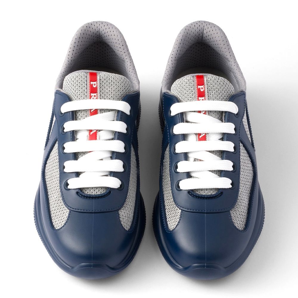 Prada Dark Blue Rubber Shoes Size 10