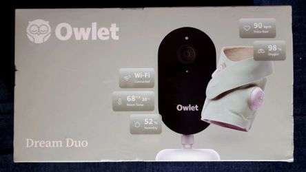 Owlet Dream Duo Smart Baby Monitor (Sock + Camera)
