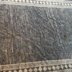 Beautiful Blue Living Room And Bedroom Rug