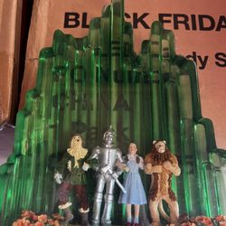 Lot Of Collectible Retired Resin Wizard Of Oz Figures