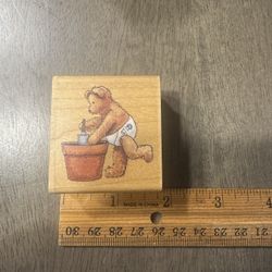 NEW rubber stamp - Bear 