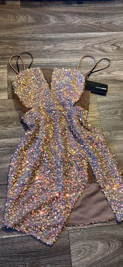 FASHION NOVA sequin Mini Dress 