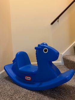 Little Tikes Blue Rocking Horse