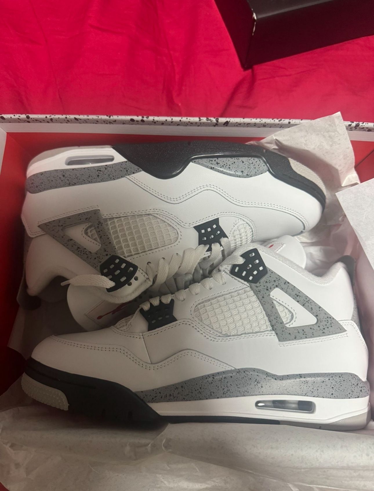 Jordan 4 Cements White Mens 9