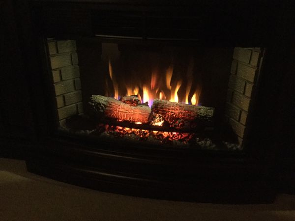 Electric Fireplace Home Media Mantel Theatre Stand With Heater For