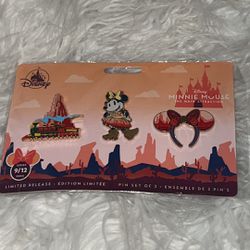 NWT Minnie Mouse The Main Attraction Big Thunder Mountain Pins