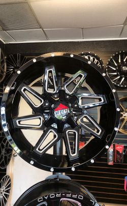 20X10 6X135 6X139.7 Wheels on Sale Financing Available