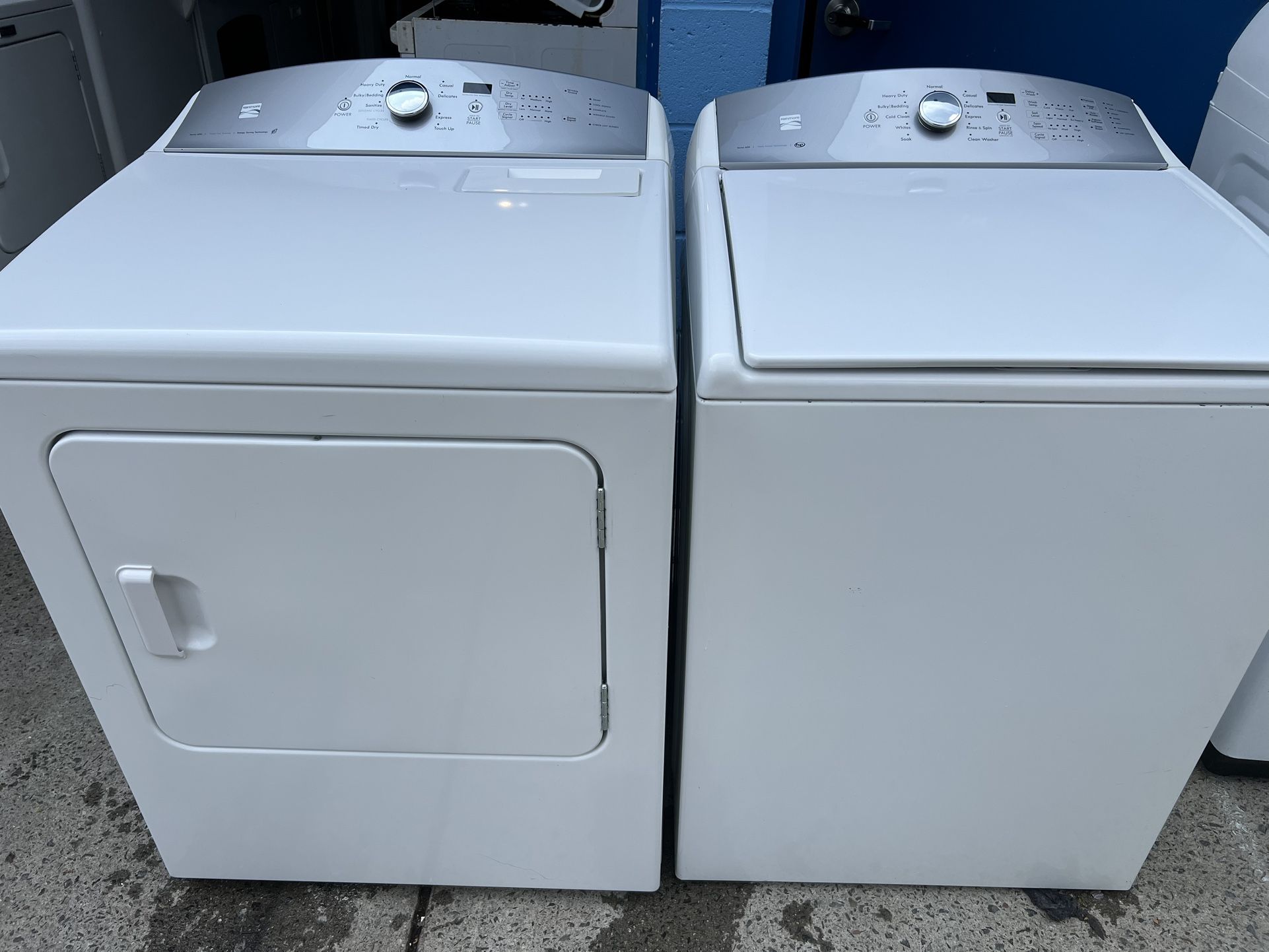 Kenmore Washer Dryer Set