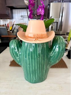 CACTUS COOKIE JAR