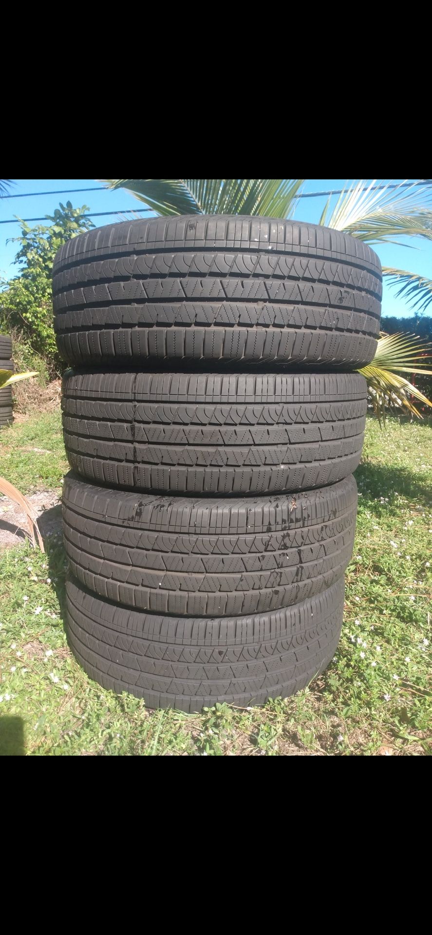 4 Tires Continental 255/45/r20