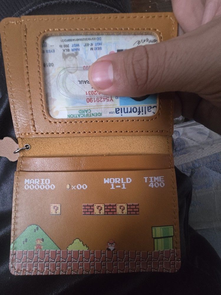 Universal Studios Japan Exlusive Mario Wallet
