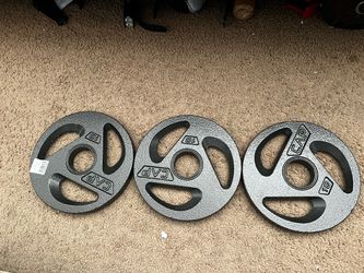 CAP 10 lb Olympic Weight Plates – Set of 3