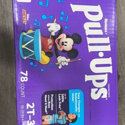 Huggies Pull Ups Size 2T-3T, 78 Count 