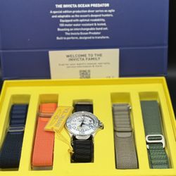 Invicta Ocean Predator Men's Watch - 44mm, with Interchangeable Straps