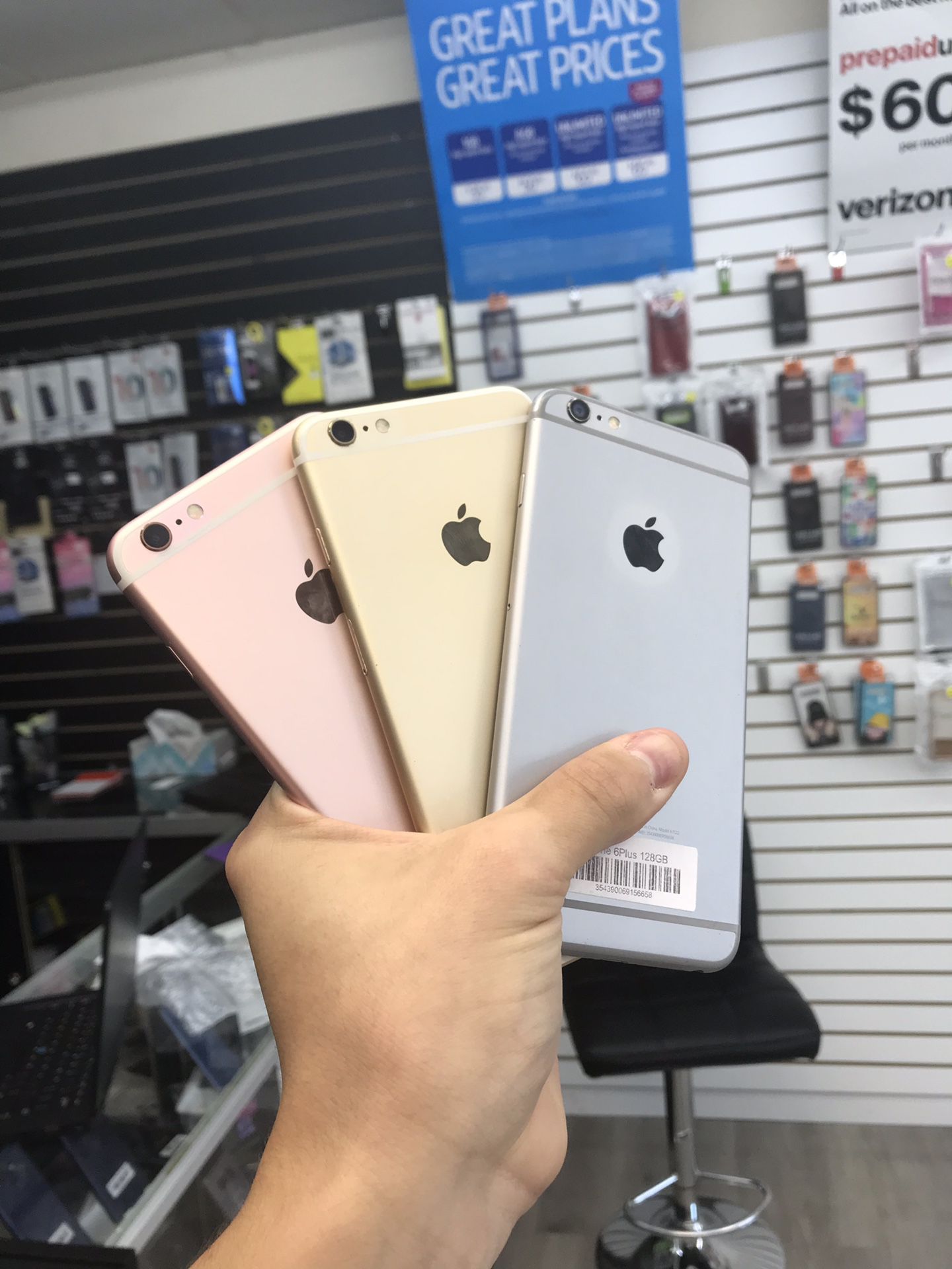 iPhone 6S plus (16GB , 32GB , 64GB , 128GB ) | Unlocked 🔓| 30 Days warranty✅ | All colors Available ❗️| Like New
