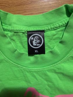 Hellstar Neon Green Graphic T-Shirt XL